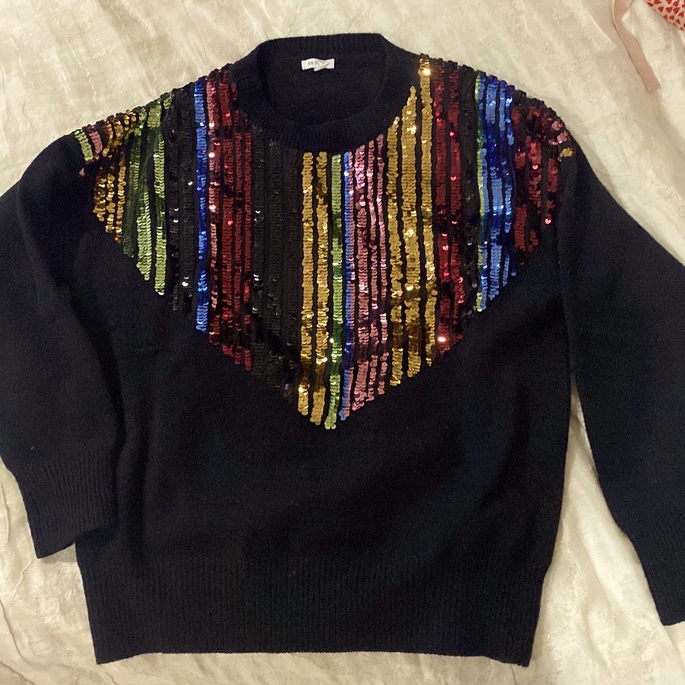 Women’s sequin sweater